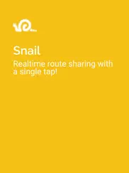 snail - realtime route sharing ipad resimleri 1