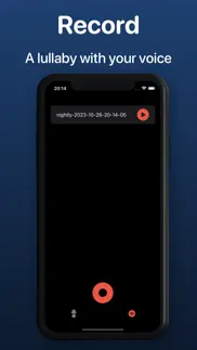 baby night record voice loop iphone capturas de pantalla 2