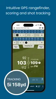 golf pad: golf gps & scorecard iphone images 2