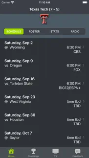texas tech football schedules iphone images 1