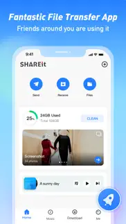 shareit: transfer, share files iphone images 1
