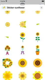 sticker sunflower iphone images 2