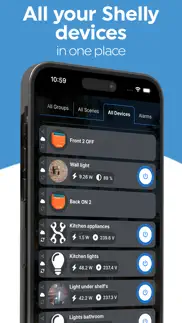 shelly smart control iphone capturas de pantalla 2