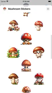 mushroom stickers iphone images 2