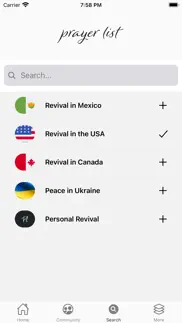 prayer list - a prayer app iphone images 3