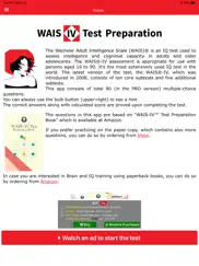 wais-iv test preparation ipad images 1