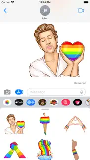 gay lgbt stickers iphone images 3