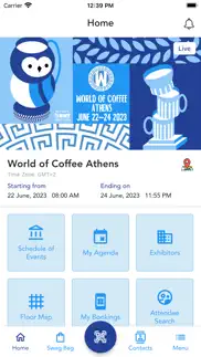 world of coffee athens iPhone Captures Décran 3