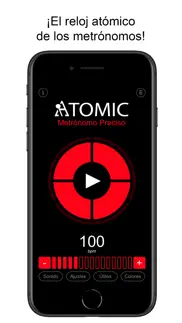 atomic metronome iphone capturas de pantalla 1