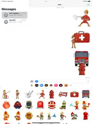 hero firefighter stickers ipad images 3