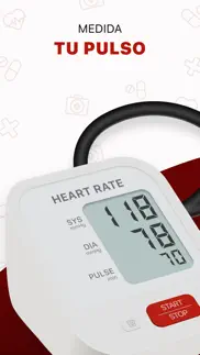 presion arterial - pulsometro iphone capturas de pantalla 1