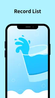water reminder-tracker iPhone Captures Décran 3
