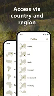 perfiles de vinos y variedades iphone capturas de pantalla 4