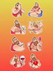 big bearded man stickers ipad images 4