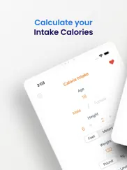 calories intake calculator ipad images 1