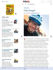 electric bike action magazine ipad images 2