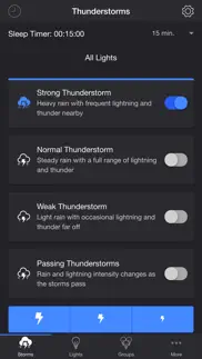 thunderstorm for lifx iphone resimleri 1