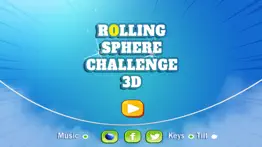 rolling sphere challenge 3d iphone capturas de pantalla 1