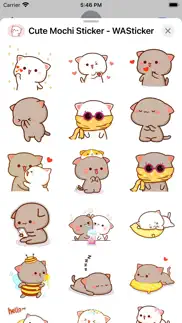 cute mochi sticker - wasticker iphone images 3