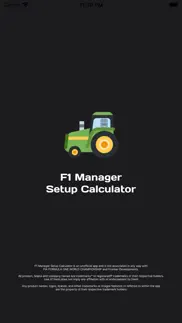 f1m setup calculator iPhone Captures Décran 1