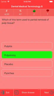 dental medical terms quiz iphone images 3