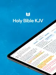 holy bible king james + audio ipad images 1
