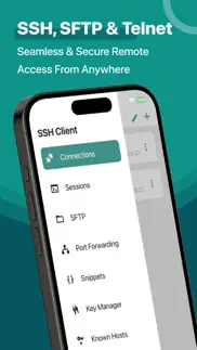 ssh client - terminal, telnet iphone images 1