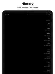 calcullo - calculator widget iPad Captures Décran 3