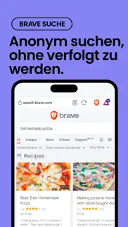 brave private web browser, vpn iphone bildschirmfoto 4