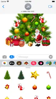 decor christmas tree stickers iphone images 2