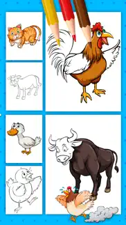 farm animals coloring pages iphone images 2