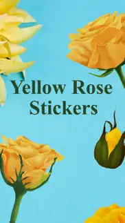 yellow rose stickers iphone images 1