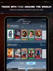 star wars card trader by topps ipad images 3