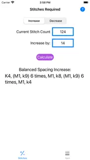 knitting stitch calculator iphone images 1