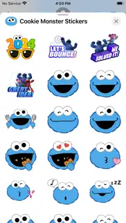cookie monster stickers iphone images 1
