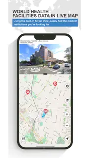 health facilities data map iphone bildschirmfoto 3