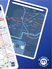 tube map - london underground ipad bildschirmfoto 2