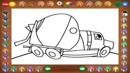 trucks coloring book iphone images 3