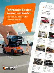 mobile.de - automarkt ipad bildschirmfoto 1