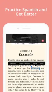 espagnol lecture et audio iPhone Captures Décran 1