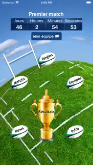 coupe du monde rugby 2023 iPhone Captures Décran 1