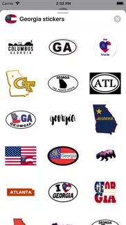 georgia emojis - usa stickers iphone images 2