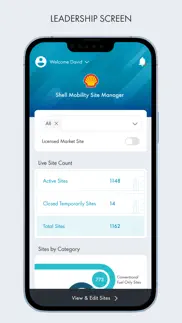 shell mobility site manager iPhone Captures Décran 3
