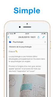 simple notes - app bloc-notes iPhone Captures Décran 2