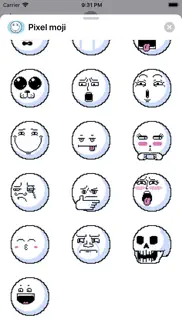pixel emoji - smiley stickers iphone resimleri 2