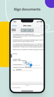 signeasy - sign and send docs iphone images 2