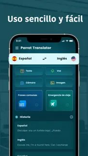 parrot translator iphone capturas de pantalla 1