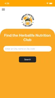 nutrition club finder iphone images 4