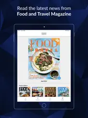 food and travel magazine ipad images 1