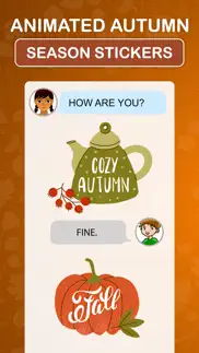 animated autumn season sticker iphone images 3
